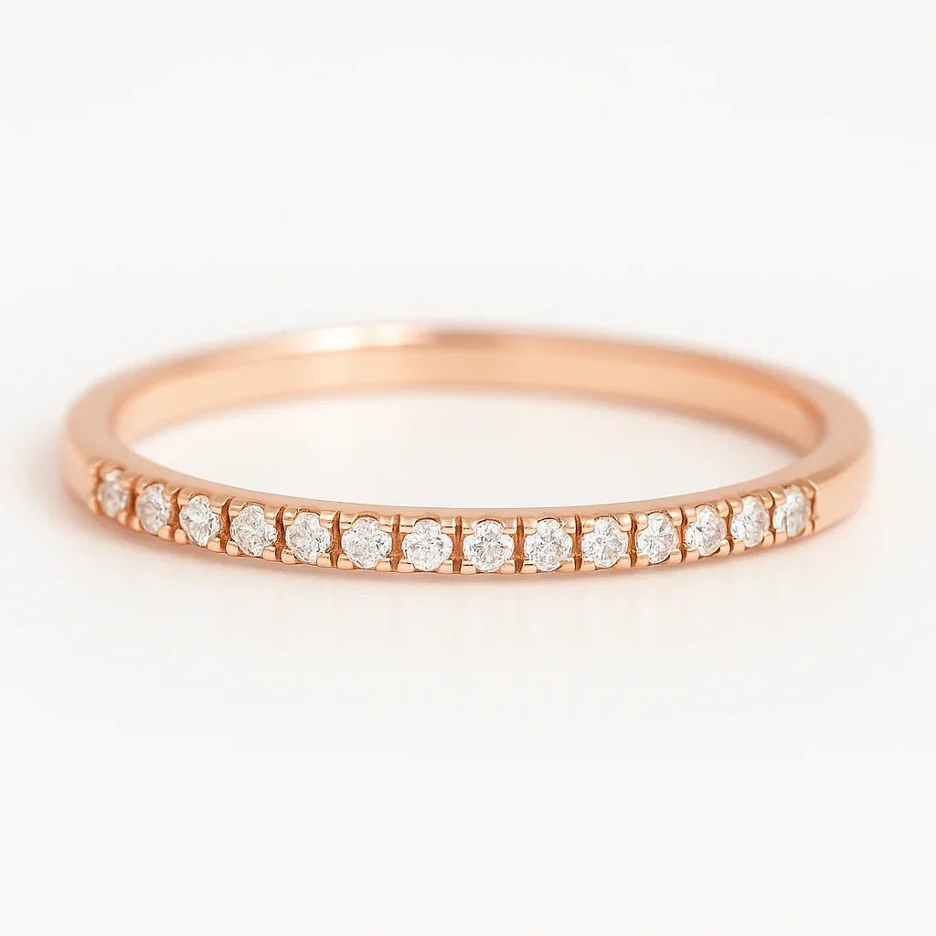 Diamond Half Eternity Ring Maryam - SOVATS