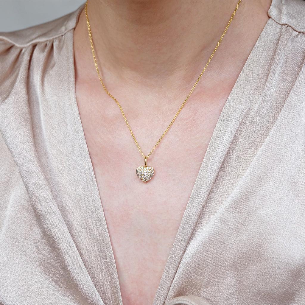 Diamond Heart Charm Baran - SOVATS