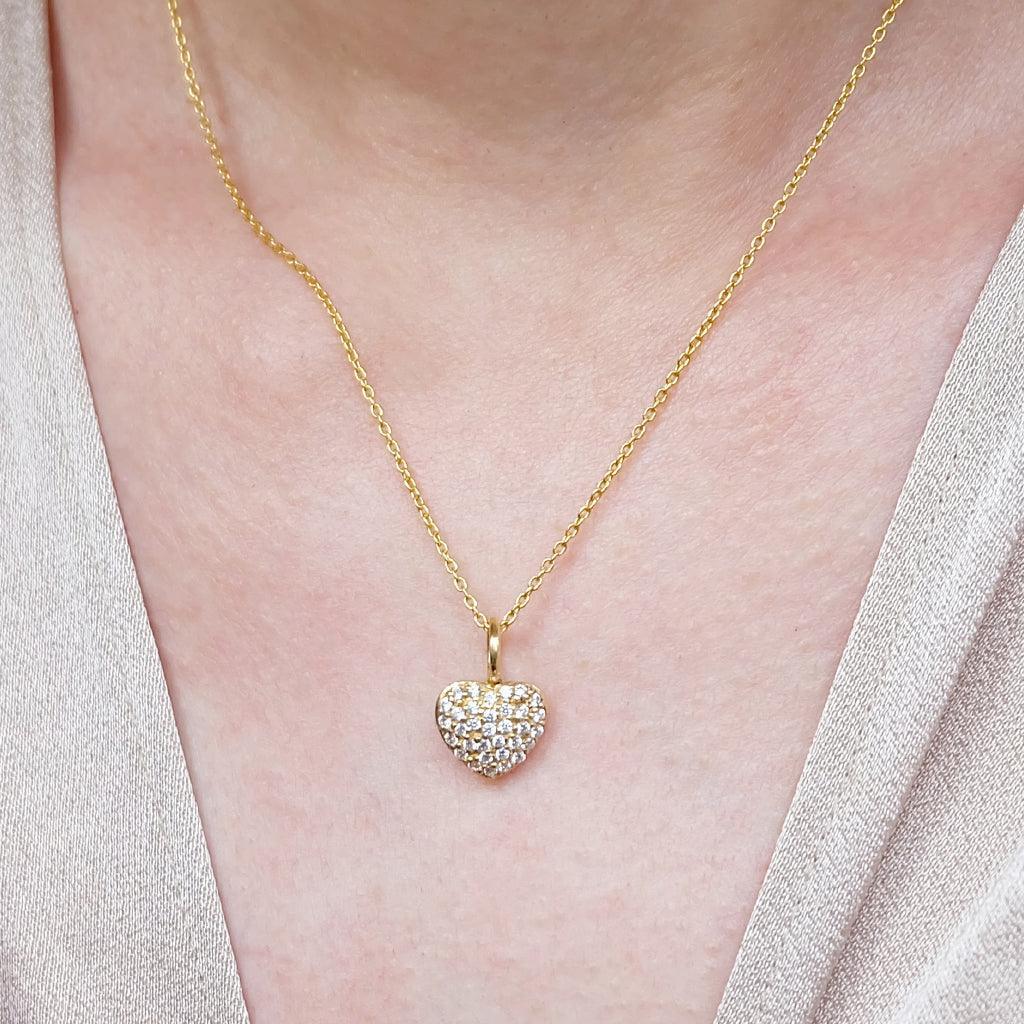 Diamond Heart Charm Baran - SOVATS
