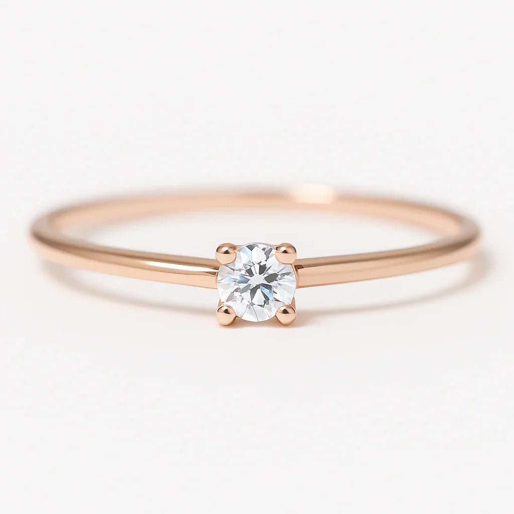 Diamond Solitaire Ring Asal - SOVATS