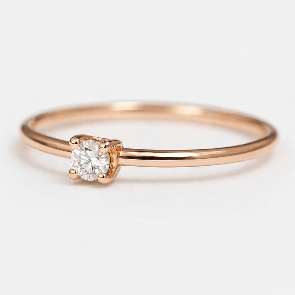 Diamond Solitaire Ring Asal - SOVATS