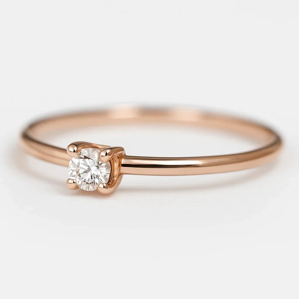 Diamond Solitaire Ring Asal - SOVATS