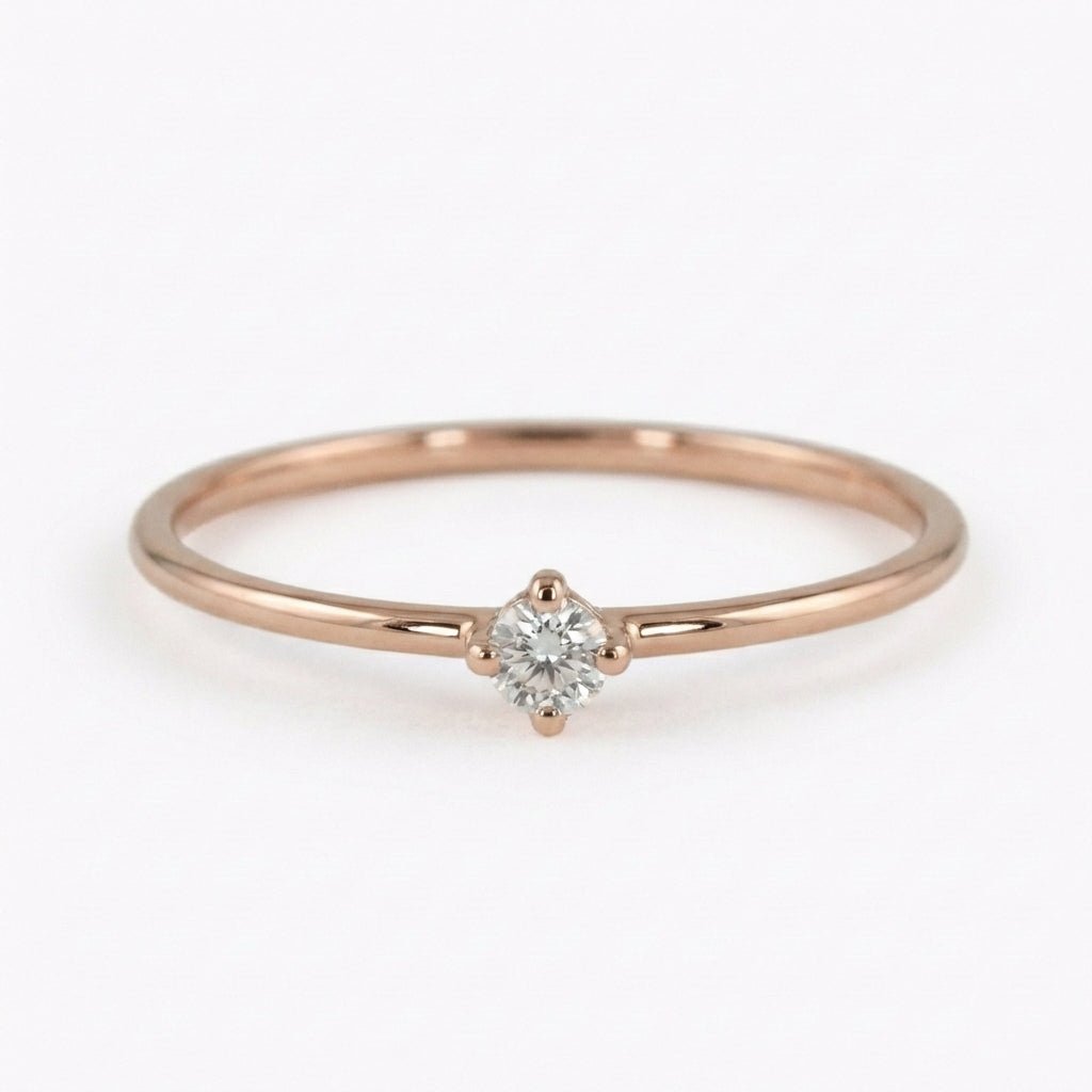 Diamond Solitaire Ring Eva - SOVATS