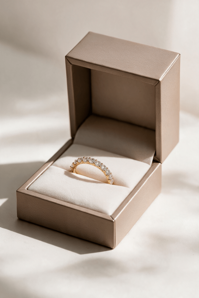 East-West Bezel Emerald Cut Lab Diamond Tennis Bracelet in 14K Gold - SOVATS