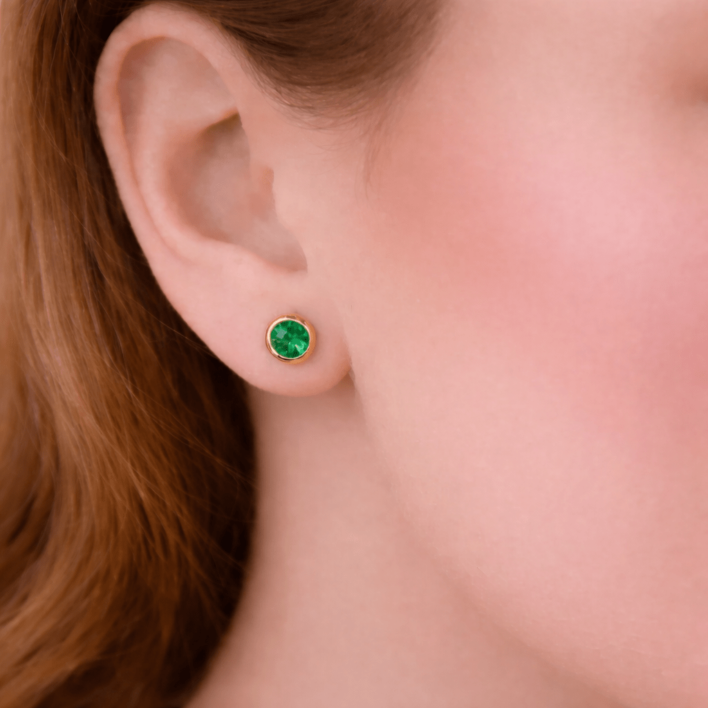 Emerald Earrings Amayeta - SOVATS