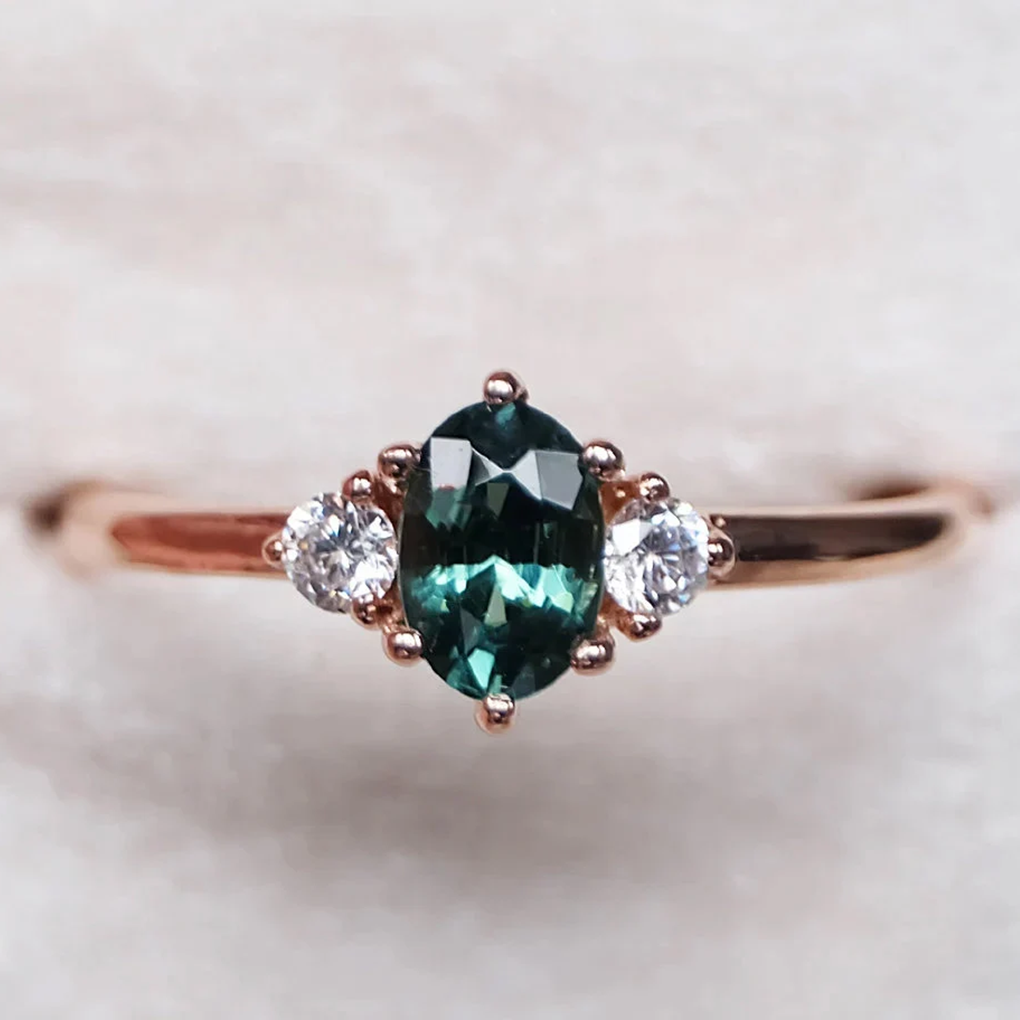 Sapphire Engagement Ring Elan - SOVATS