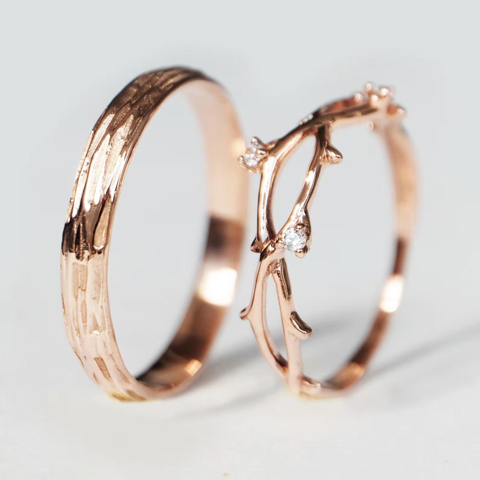 WEDDING RING SET CARITA - SOVATS