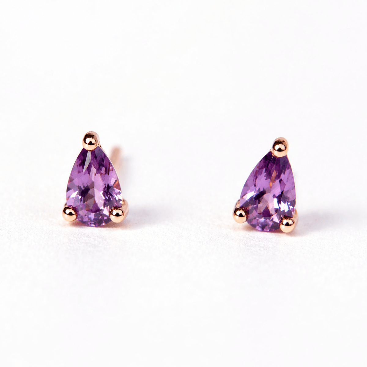 February's Birthstone Earrings Addie - SOVATS