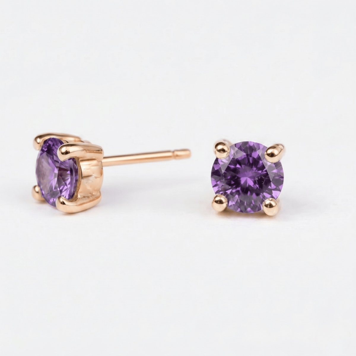 February's Birthstone Earrings Sanaz - SOVATS