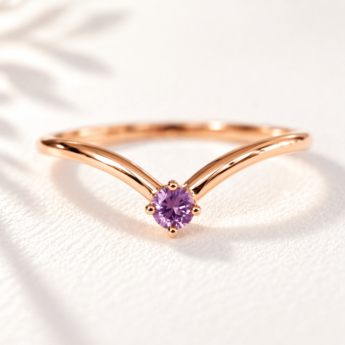 February's Birthstone Ring Beluna - SOVATS