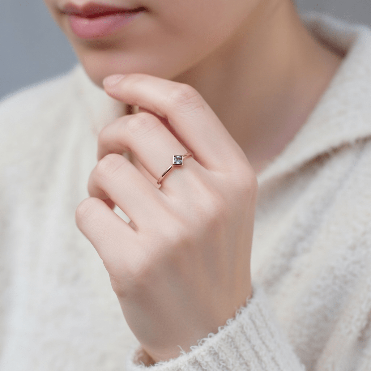 February's Birthstone Ring Gigi - SOVATS