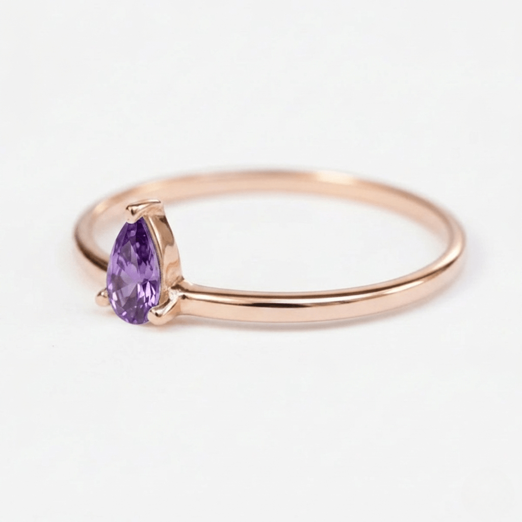 February's Birthstone Ring Nessa - SOVATS