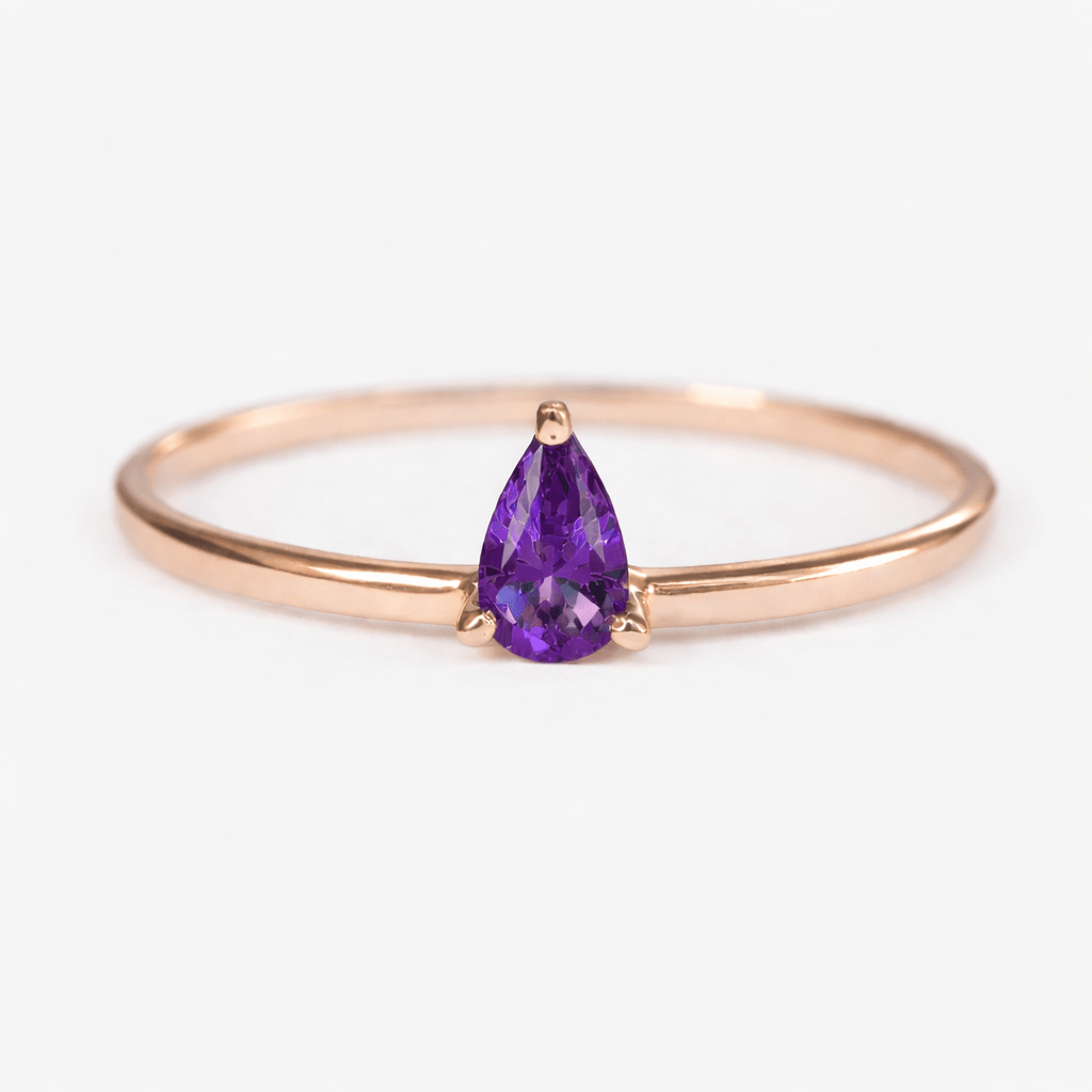 February's Birthstone Ring Nessa - SOVATS