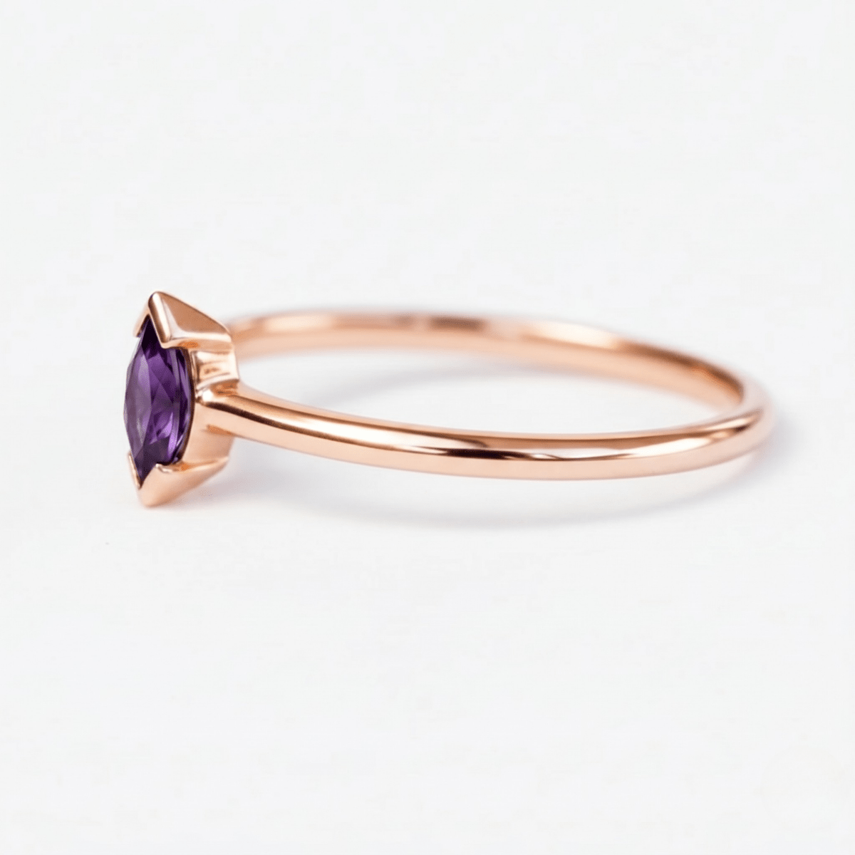 February's Birthstone Ring Sana - SOVATS