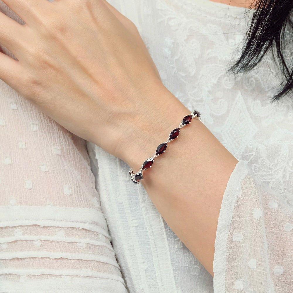 Garnet Bracelet Katina - SOVATS