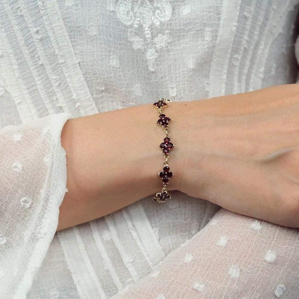 Garnet Bracelet Myrto - SOVATS