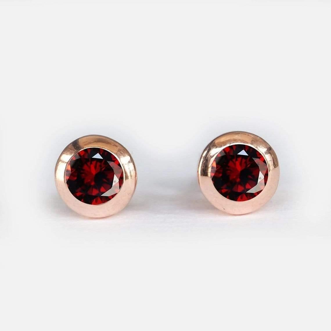 Garnet Earrings Amayeta - SOVATS
