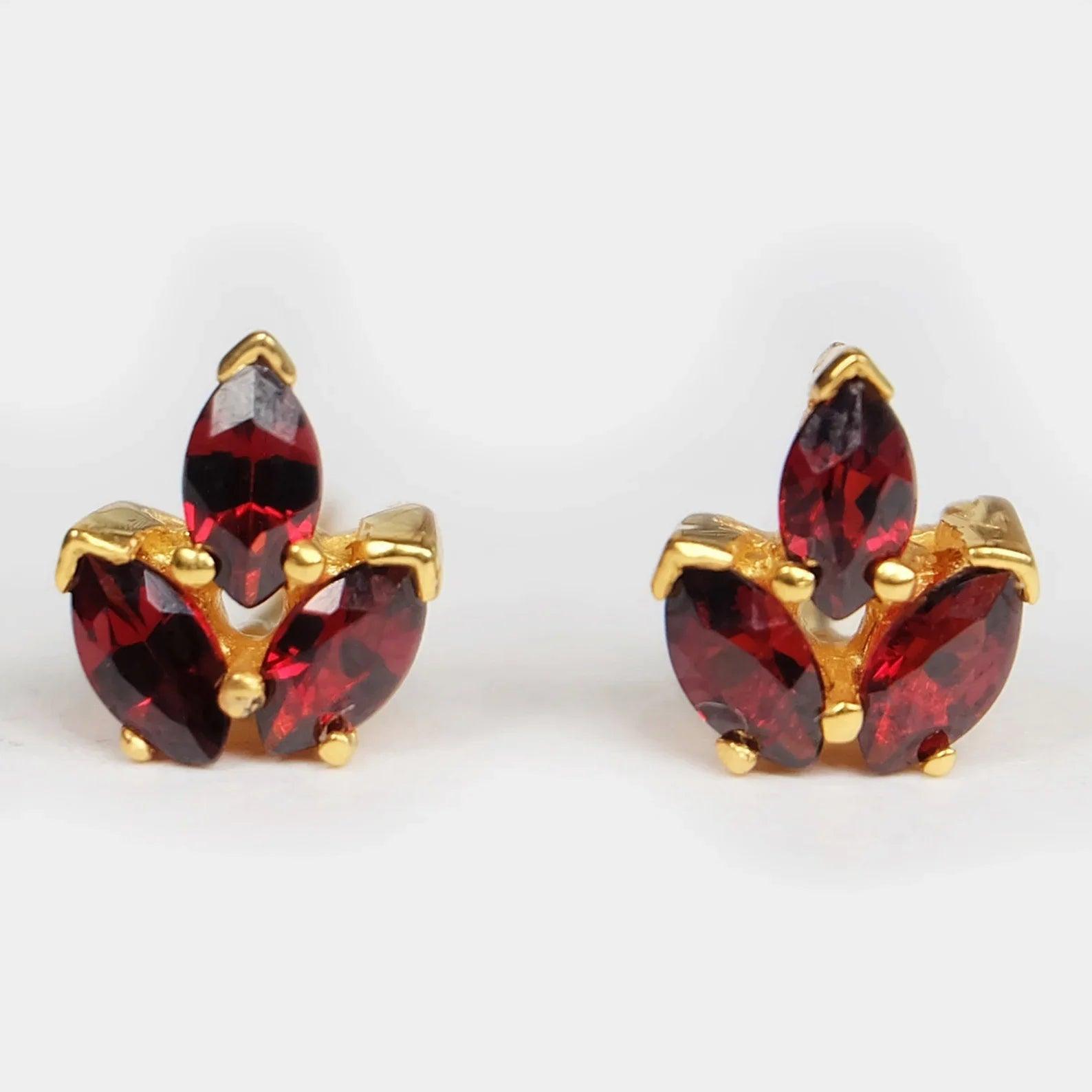 Garnet Earrings Sara - SOVATS
