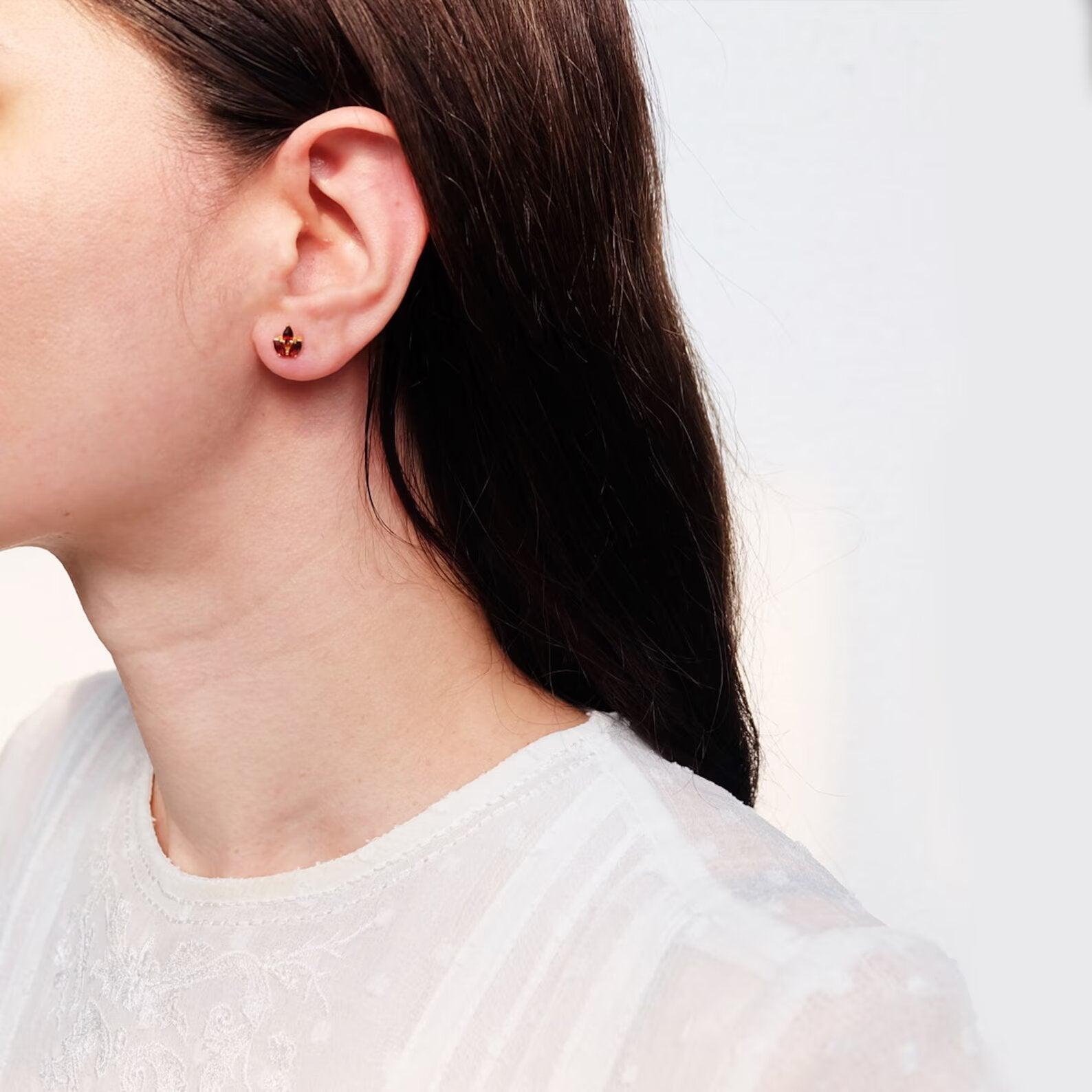 Garnet Earrings Sara - SOVATS