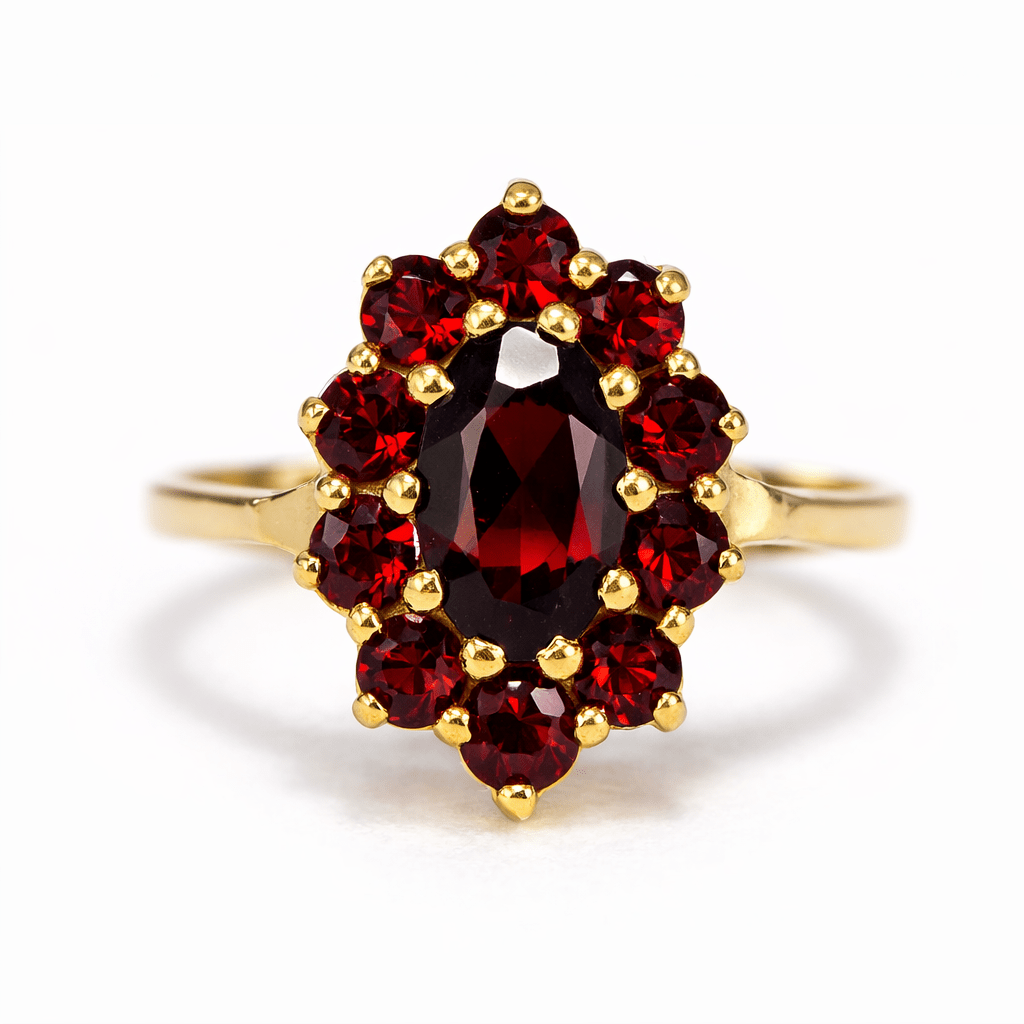 Garnet Ring Alandra - SOVATS