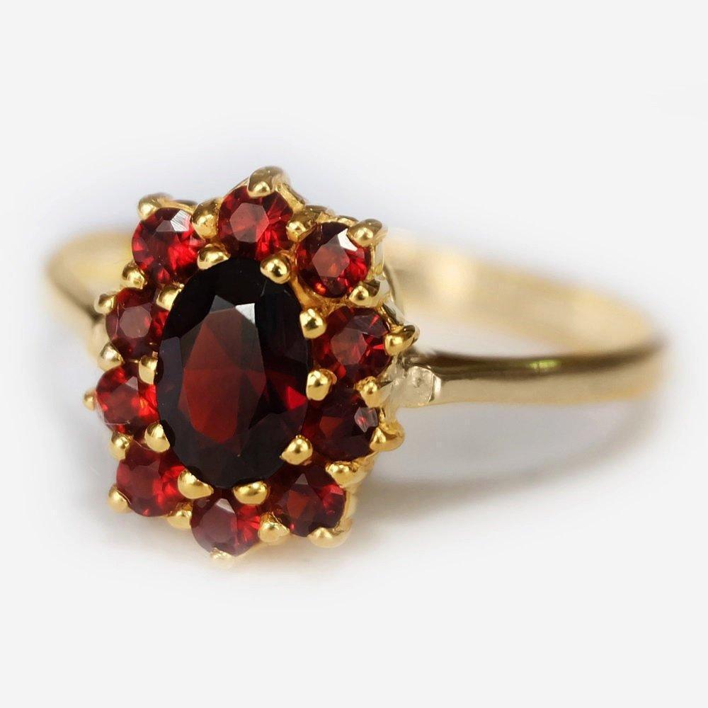 Garnet Ring Alandra - SOVATS