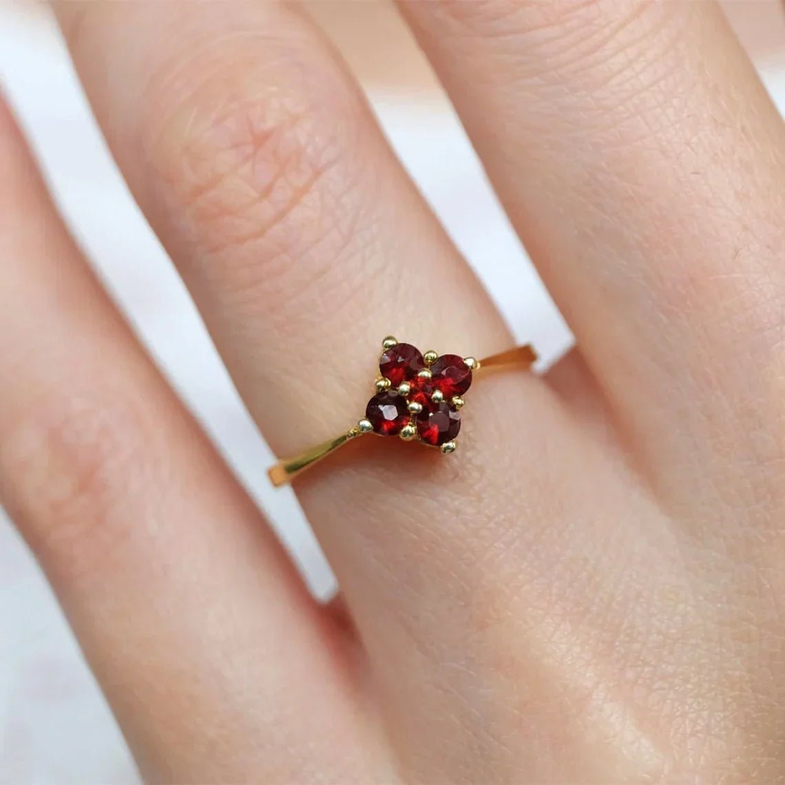 Garnet Ring Citra - SOVATS