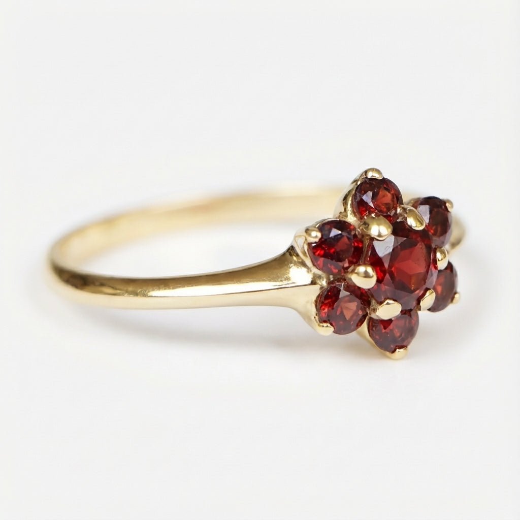 Garnet Ring Estin - SOVATS
