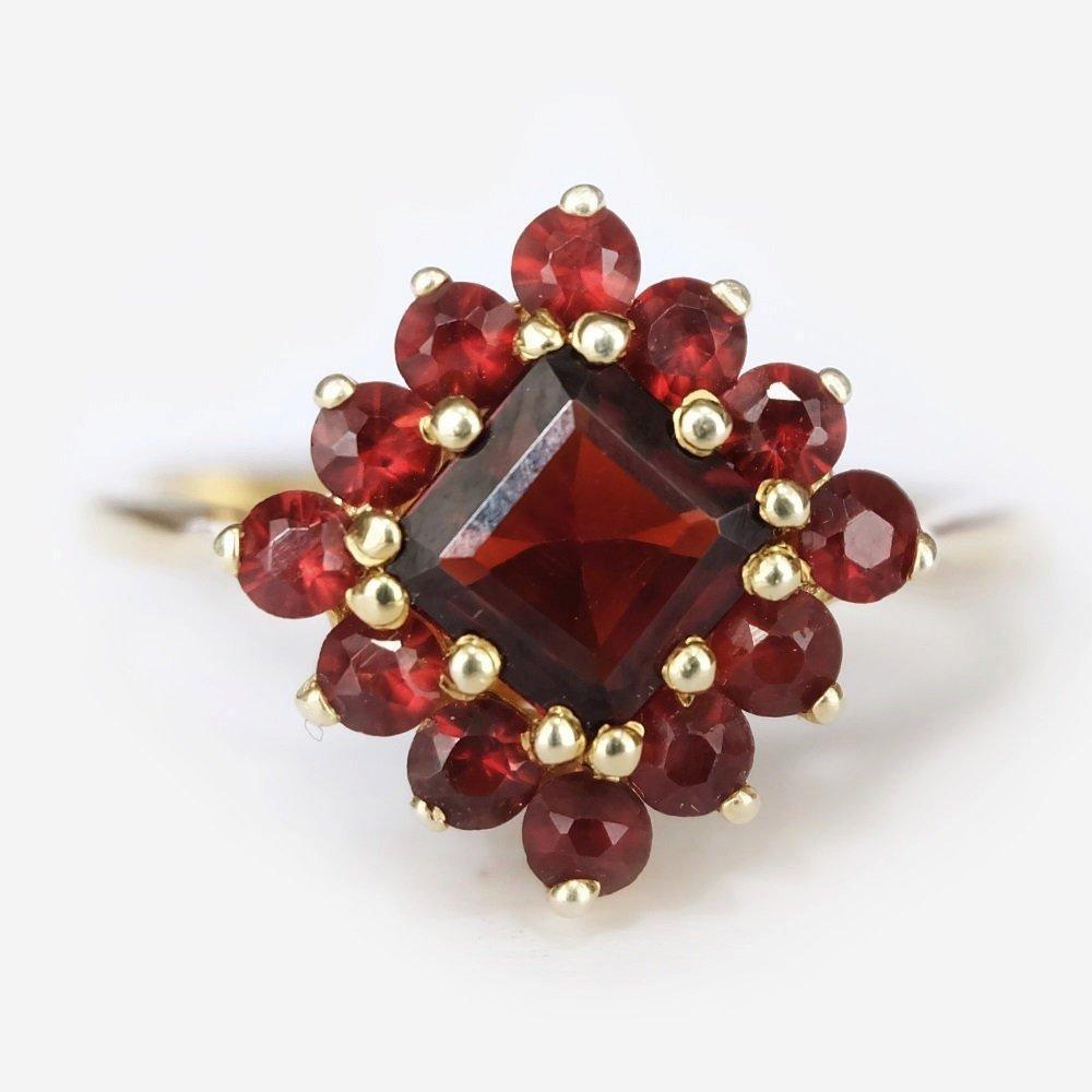 Garnet Ring Hajar - SOVATS