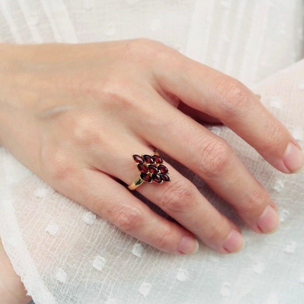 Garnet Ring Mary - SOVATS