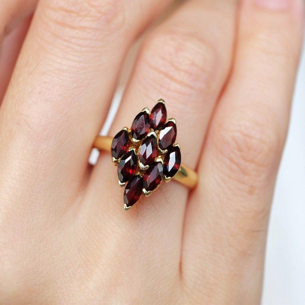 Garnet Ring Mary - SOVATS