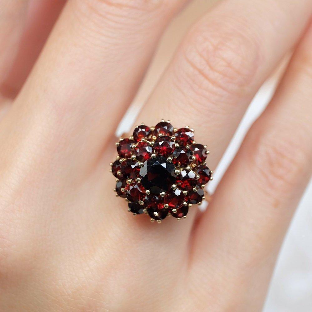 Garnet Ring Ophir - SOVATS