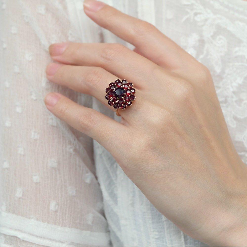 Garnet Ring Ophir - SOVATS