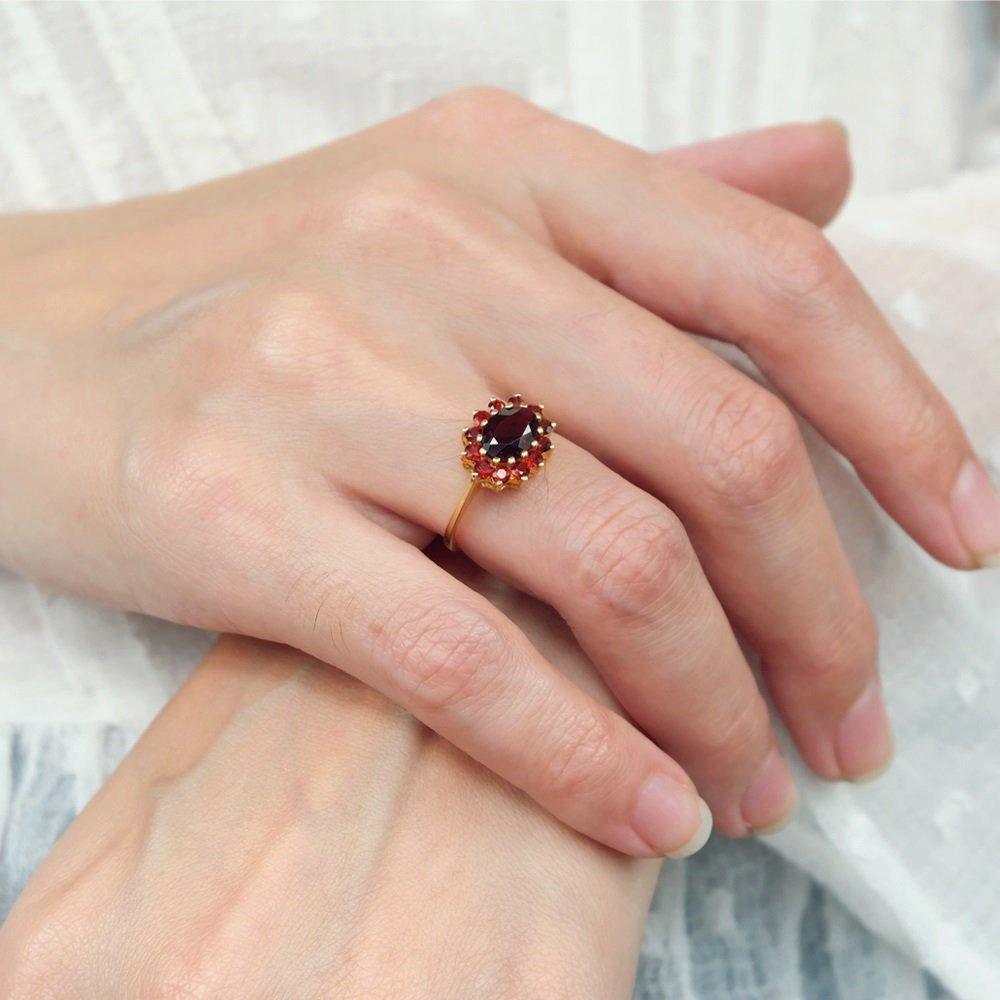 Garnet Ring Shari - SOVATS
