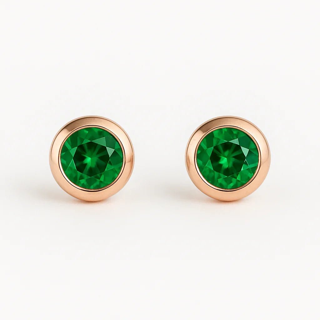 Gift Emerald Earrings Amayeta - SOVATS