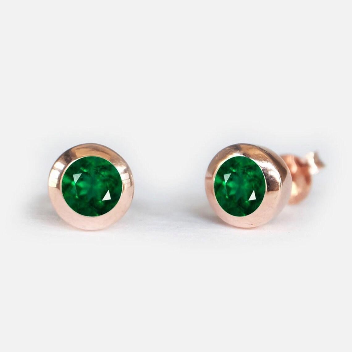 Gift Emerald Earrings Amayeta - SOVATS