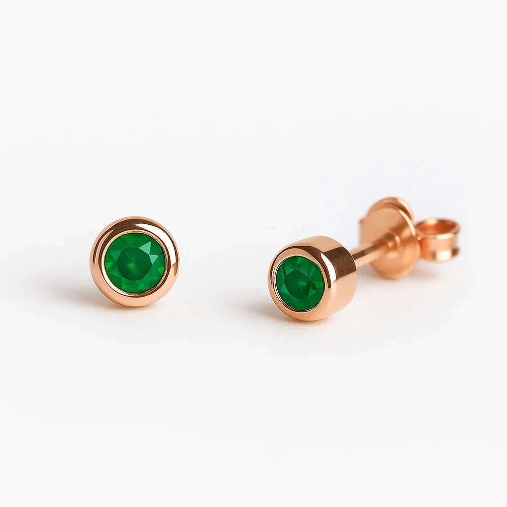Gift Emerald Earrings Carina - SOVATS