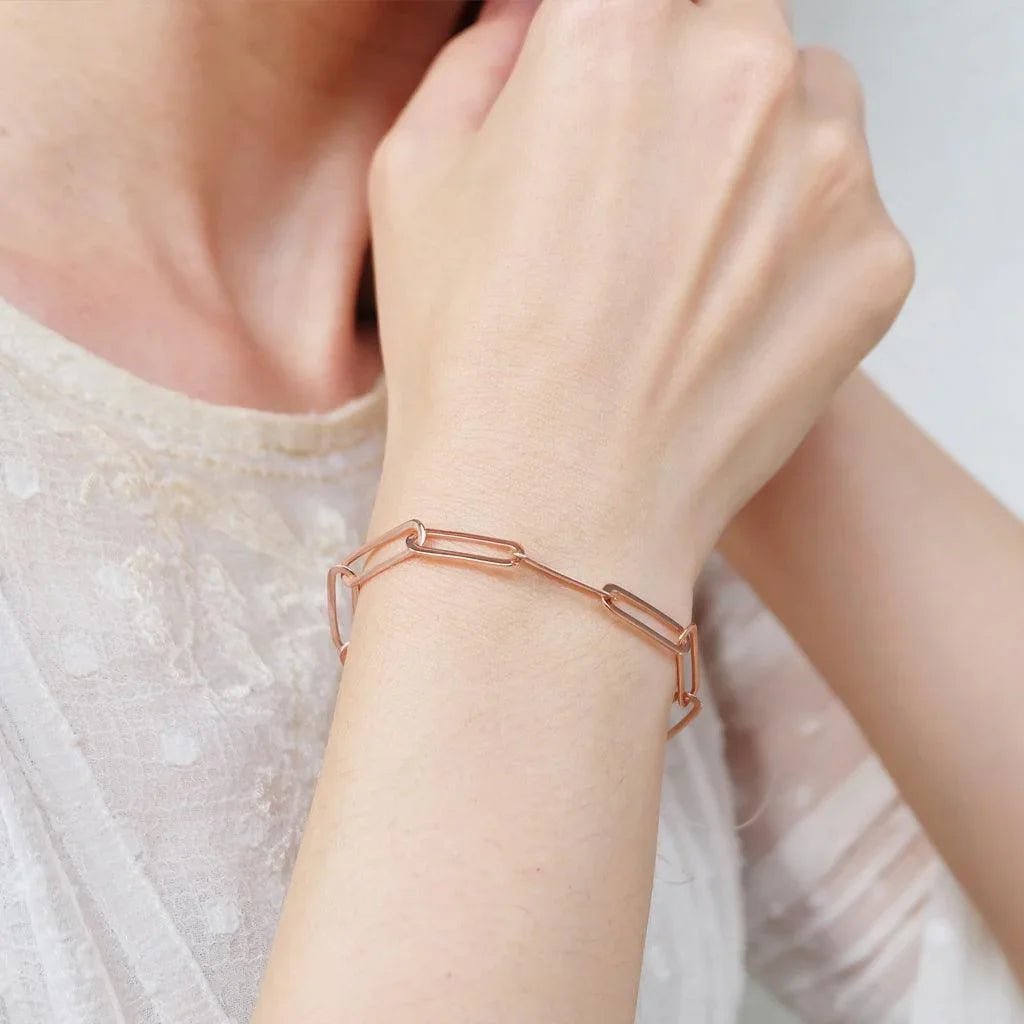 Gift Large Paperclip Bracelet Valerie - SOVATS