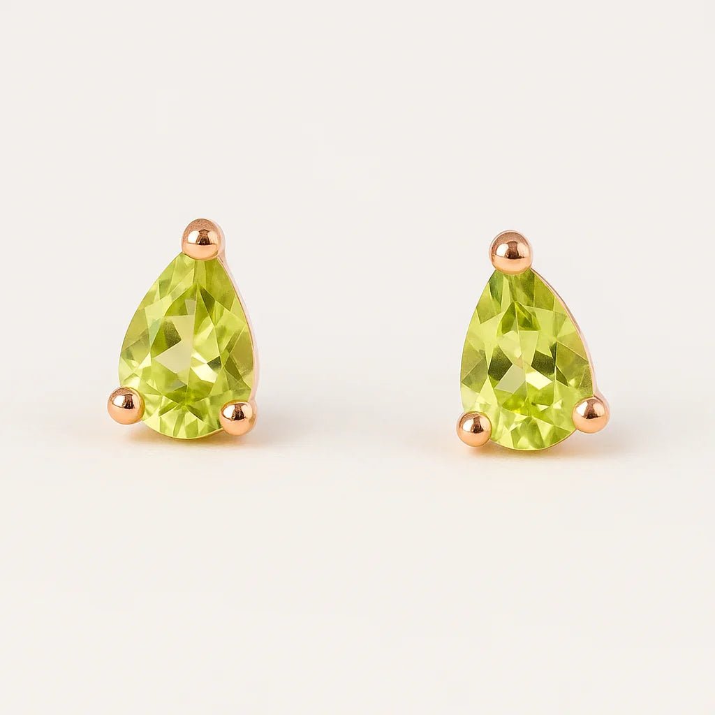 Gift Peridot Earrings Addie - SOVATS