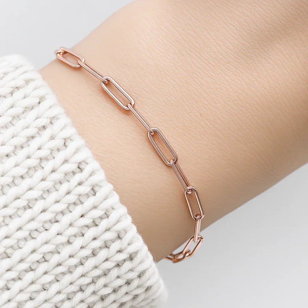 Gift Petite Paperclip Bracelet Valerie - SOVATS