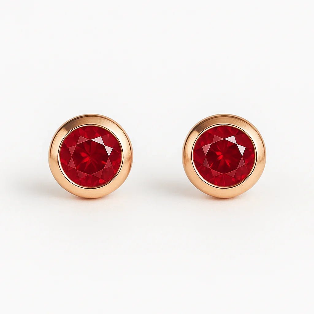 Gift Ruby Earrings Amayeta - SOVATS