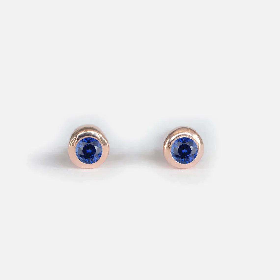Gift Blue Sapphire Earrings Carina - SOVATS