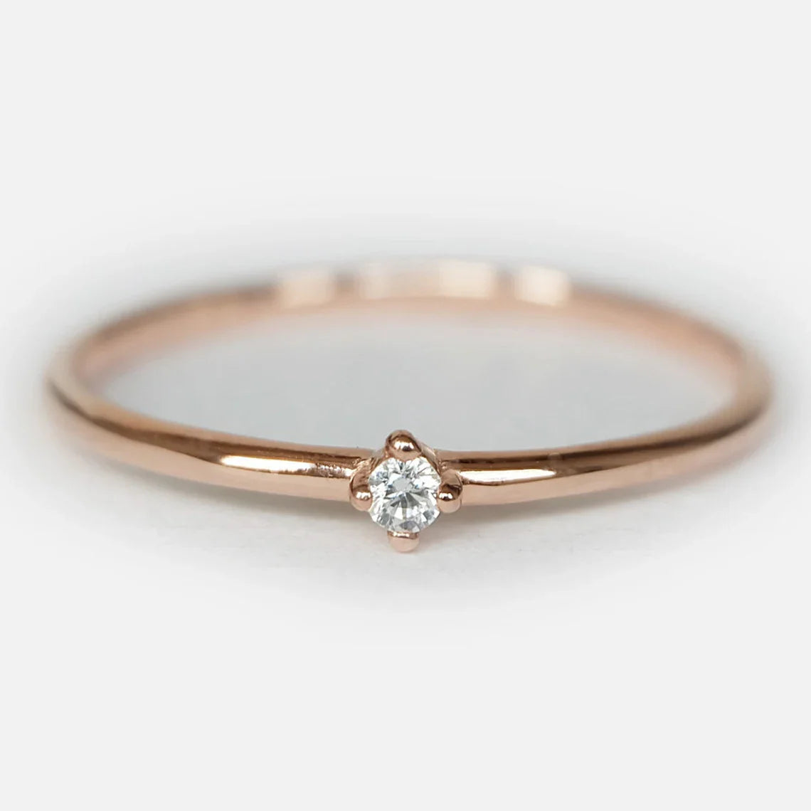 Diamond Solitaire Ring Eva - SOVATS