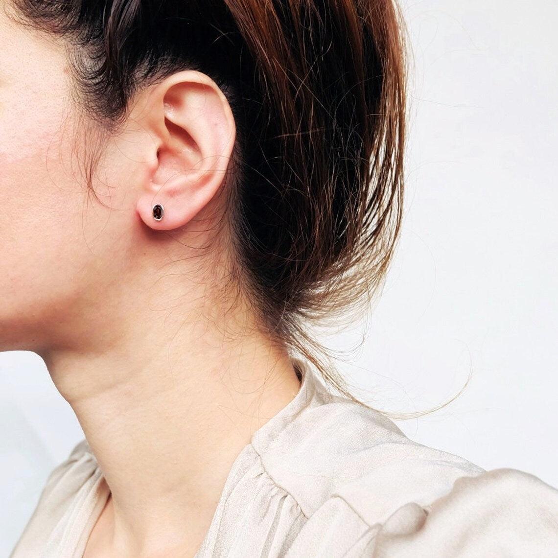 Garnet Earrings Nina - SOVATS