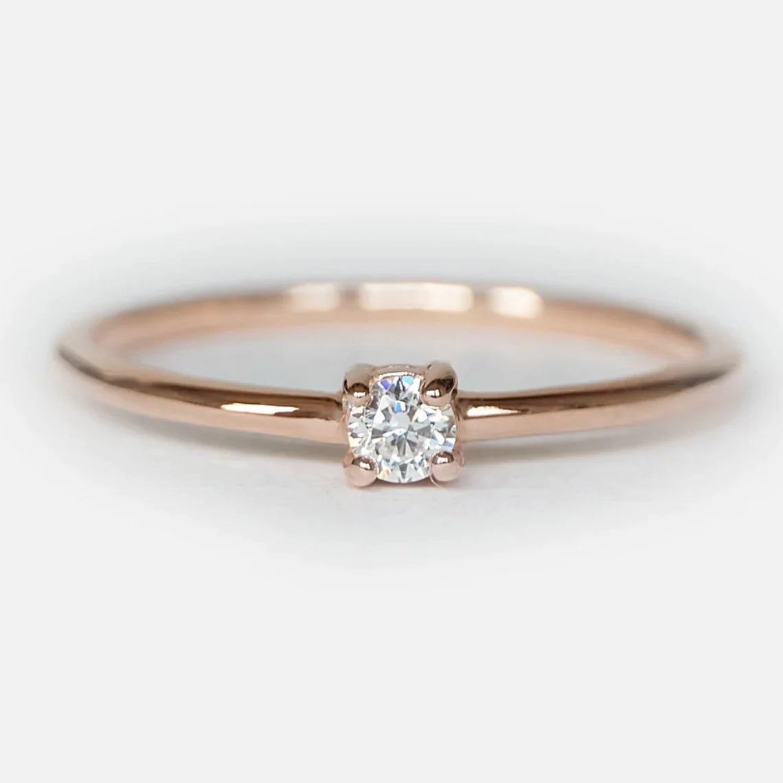 Diamond Solitaire Ring Asal - SOVATS