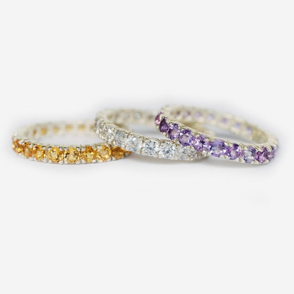 Citrine Eternity Band Eben - SOVATS