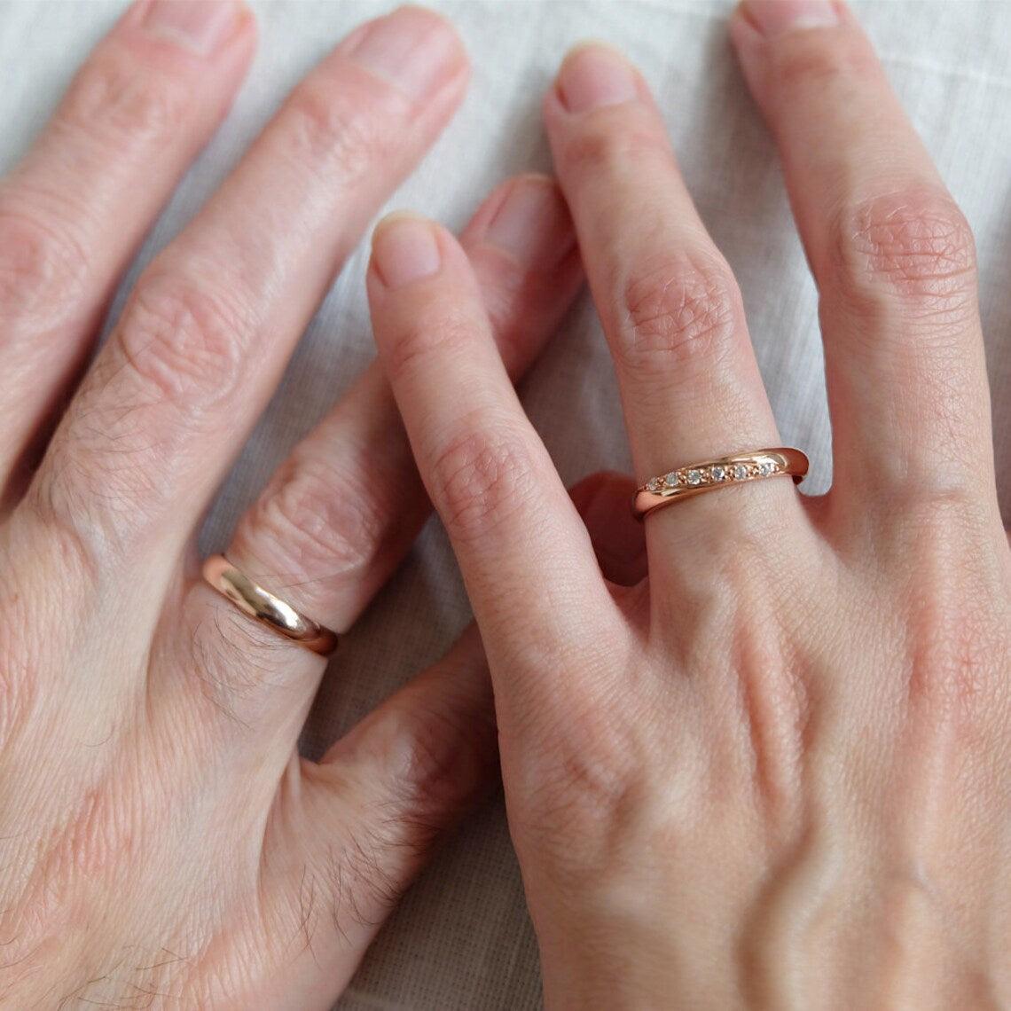 Wedding Ring Set Rosa - SOVATS