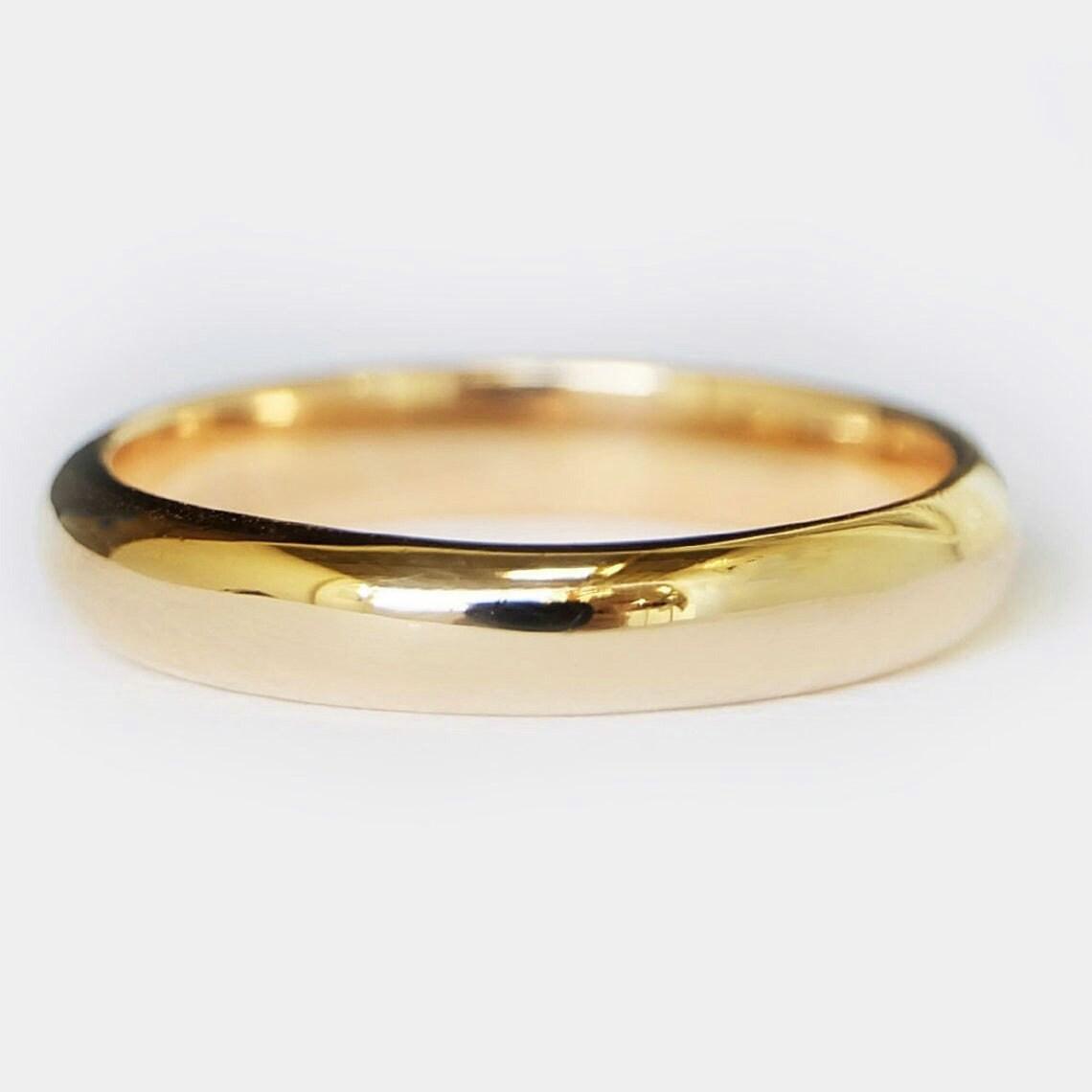 Classic 4mm Curved Band Ring - SOVATS