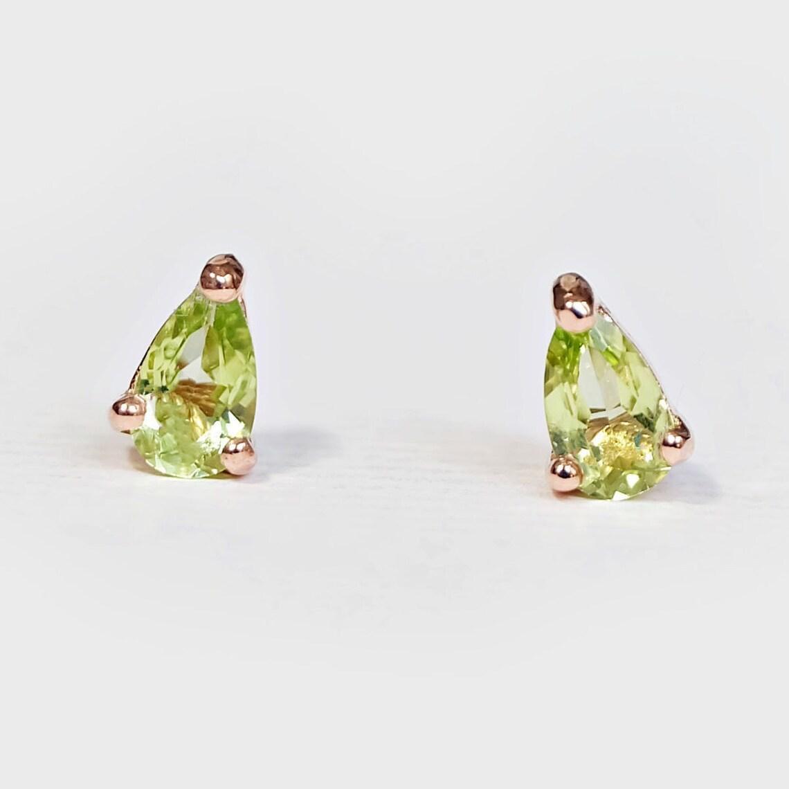 Peridot Earrings Addie - SOVATS