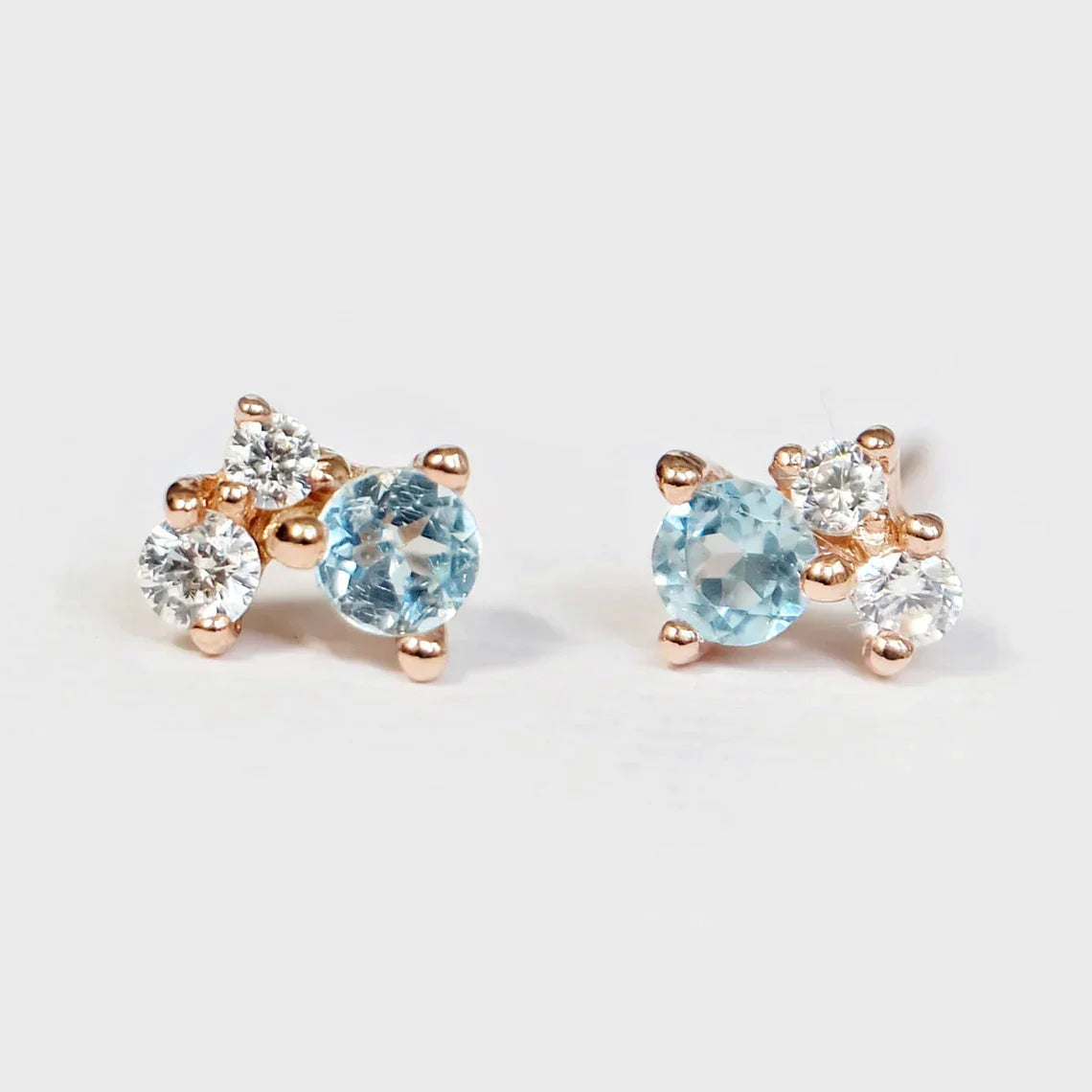 Aquamarine Earrings Olivia - SOVATS