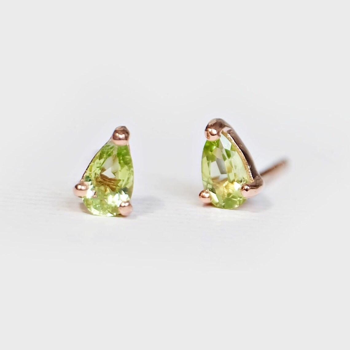 Peridot Earrings Addie - SOVATS